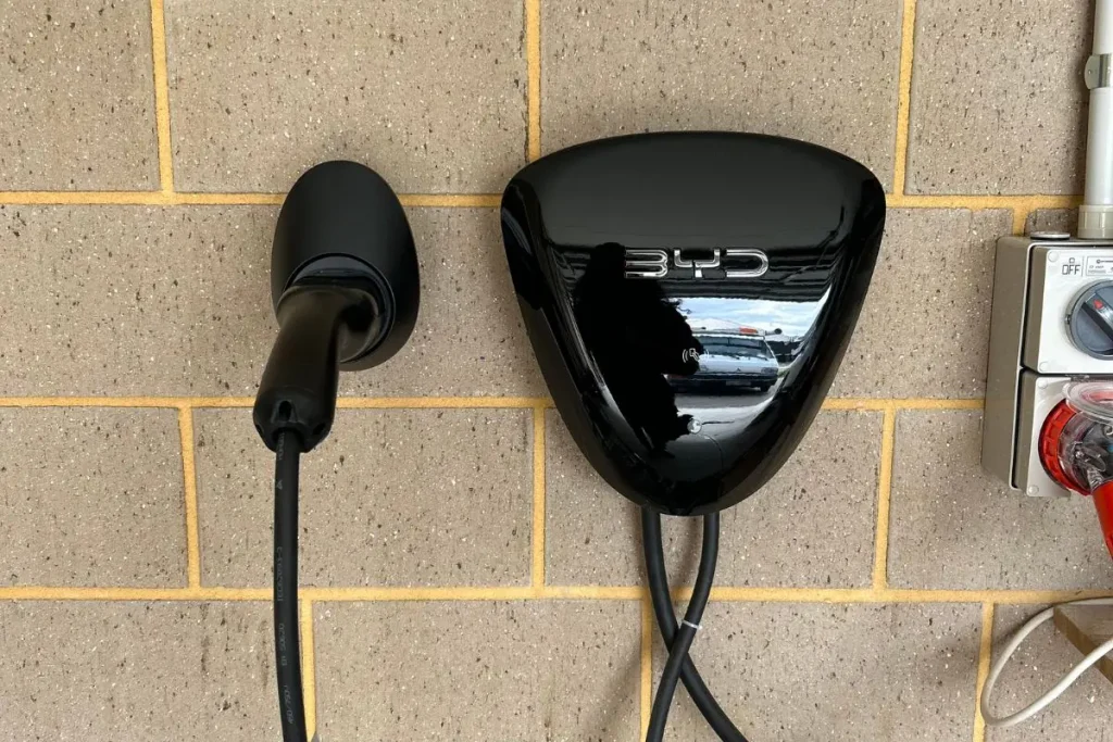 BYD EV Charger at East Fremantle Home Perth WA