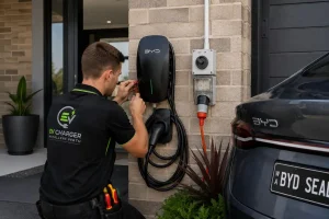 BYD home charger installation Perth WA