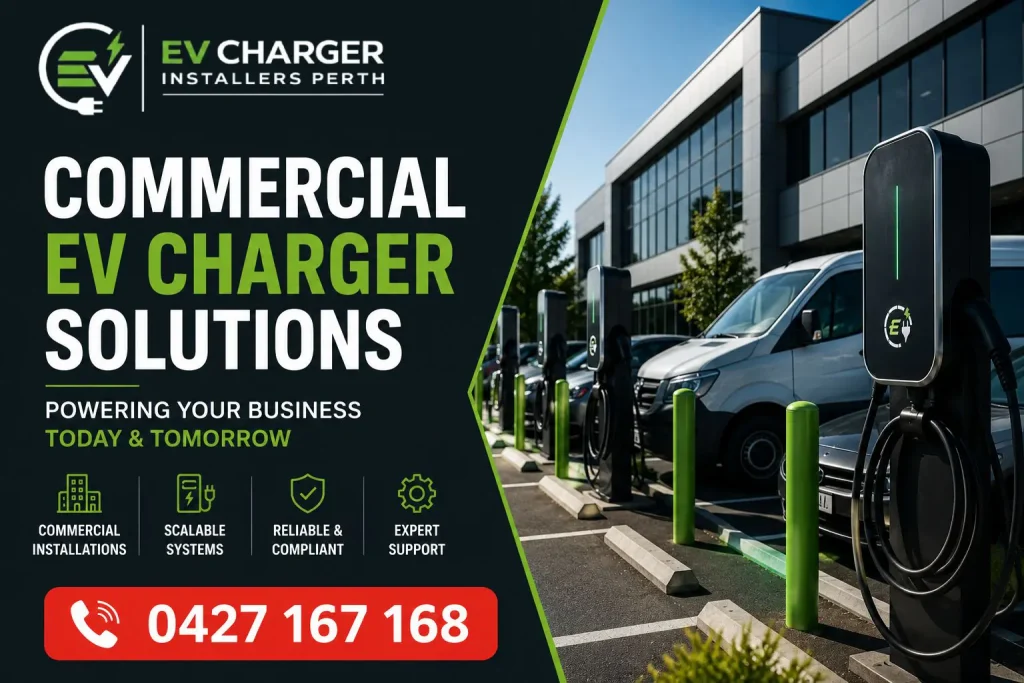 Commercial EV Charger Installations - servicing Perth Businesses