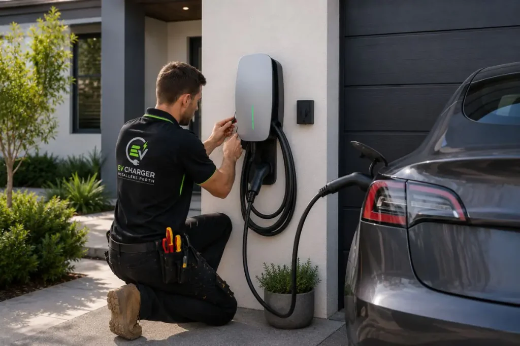 EV Charger Supply Perth Western Australia