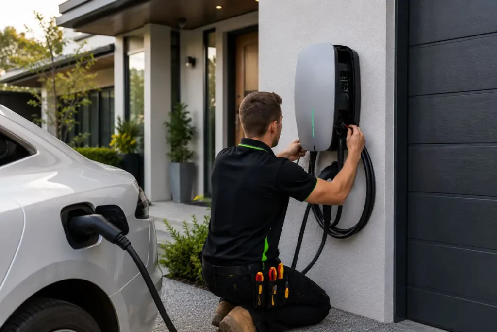 Residential Electric Vehicle Charger Installations Perth
