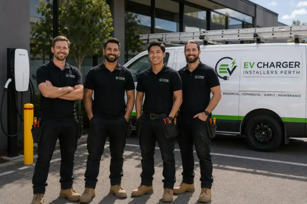 Staff of EV Charger Installers Perth